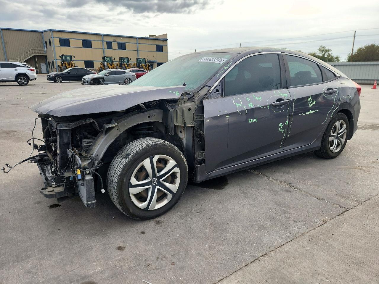 2018 HONDA CIVIC LX | 2HGFC2F51JH563802 | UPCARS