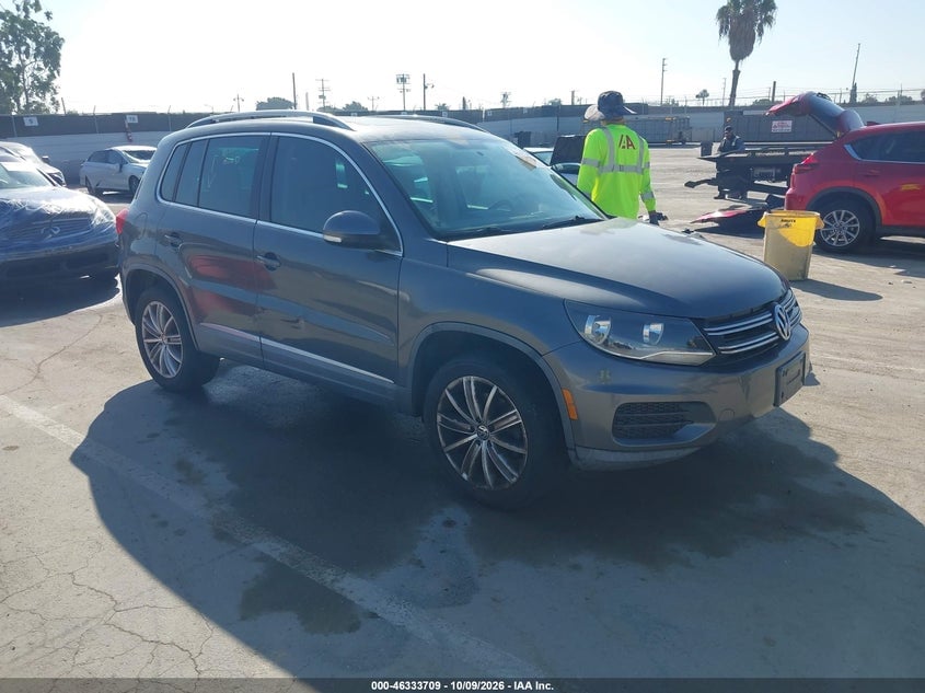 2012 VOLKSWAGEN TIGUAN SE | WVGAV7AX7CW000181 | UPCARS