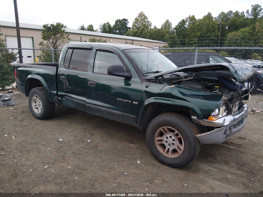 2001 DODGE DAKOTA SLT/SPORT | 1B7GG2AN71S189574 | UPCARS