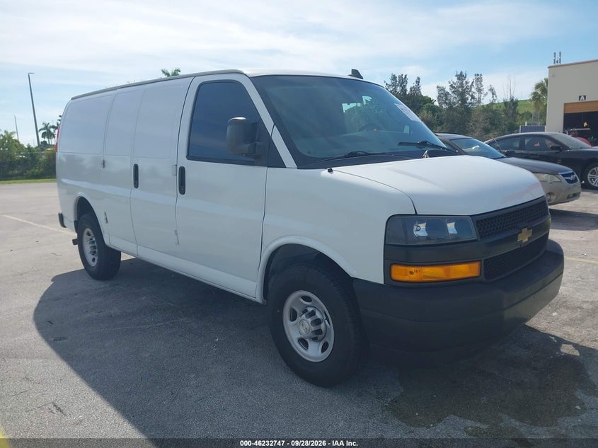 2021 CHEVROLET EXPRESS CARGO RWD 2500 REGULAR WHEELBASE WT | 1GCWGAFP9M1145697 | UPCARS
