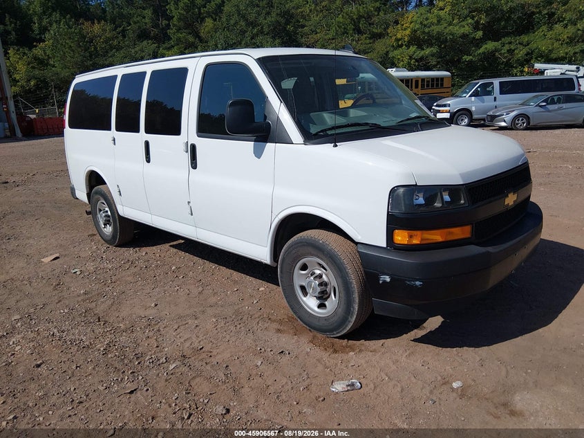 2024 CHEVROLET EXPRESS PASSENGE RWD 2500 REGULAR WHEELBASE LS | 1GAWGEFP0R1158748 | UPCARS