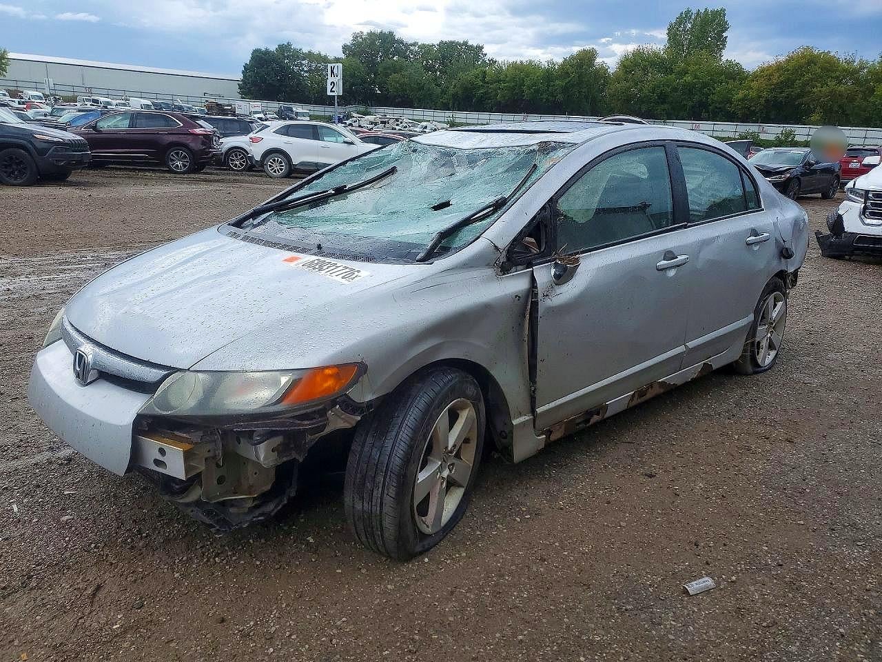 2007 HONDA CIVIC EX | 1HGFA16887L077428 | UPCARS