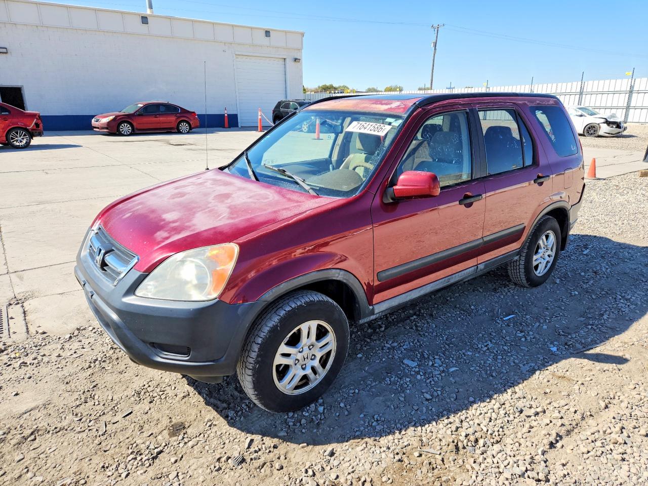 2002 HONDA CRV EX | JHLRD78882C094597 | UPCARS
