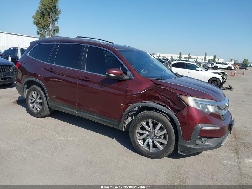 2020 HONDA PILOT AWD EX-L W/NAVI | 5FNYF6H42LB001149 | UPCARS
