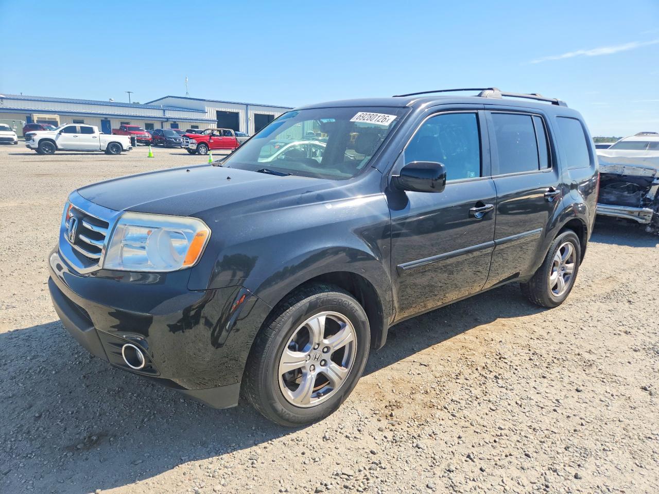 2012 HONDA PILOT EXL | 5FNYF4H50CB012454 | UPCARS