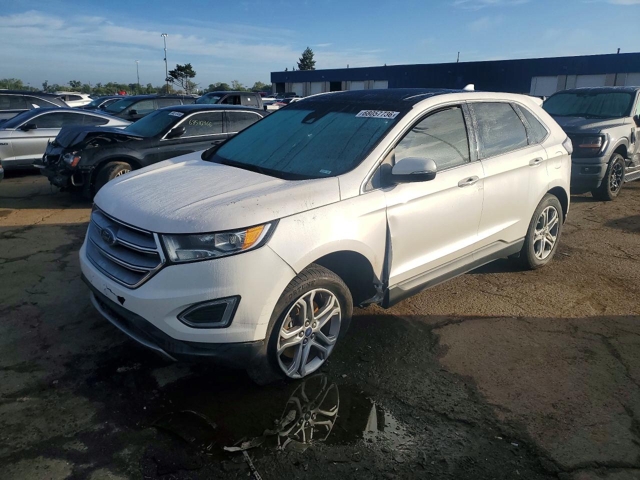 2018 FORD EDGE TITANIUM | 2FMPK4K82JBB02396 | UPCARS