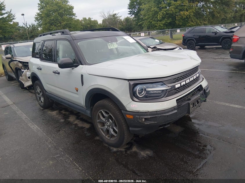 2022 FORD BRONCO SPORT BADLANDS | 3FMCR9D90NRE22675 | UPCARS
