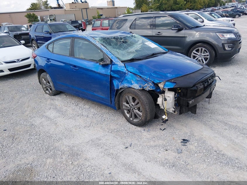 2018 HYUNDAI ELANTRA SEL | 5NPD84LF6JH393489 | UPCARS