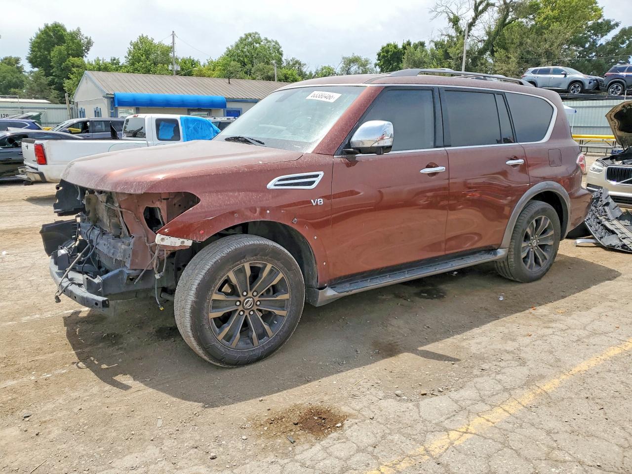 2017 NISSAN ARMADA PLATINUM | JN8AY2NF6H9303513 | UPCARS