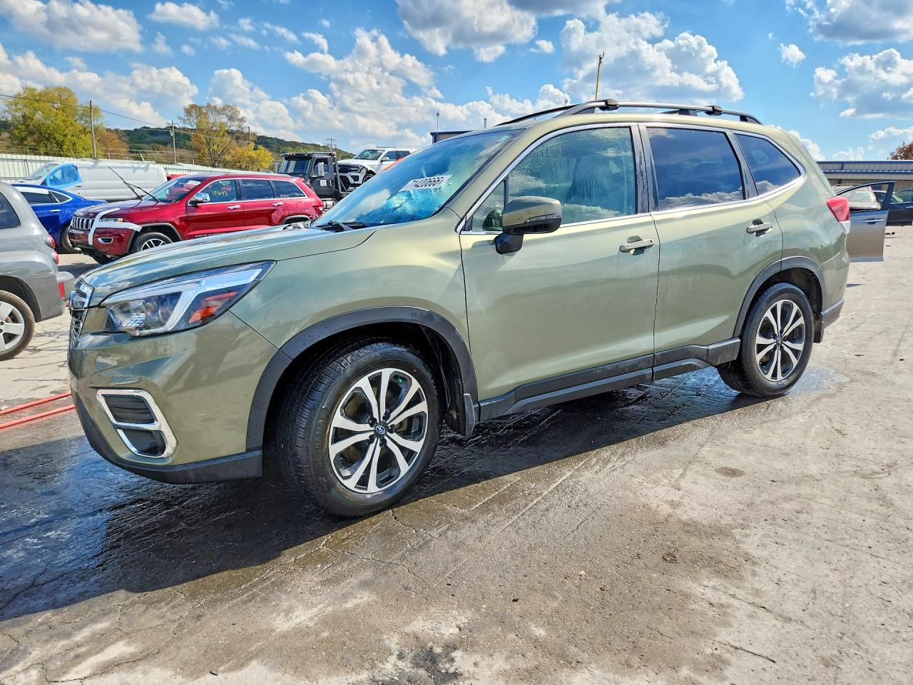 2021 SUBARU FORESTER LIMITED | JF2SKAUC0MH548991 | UPCARS