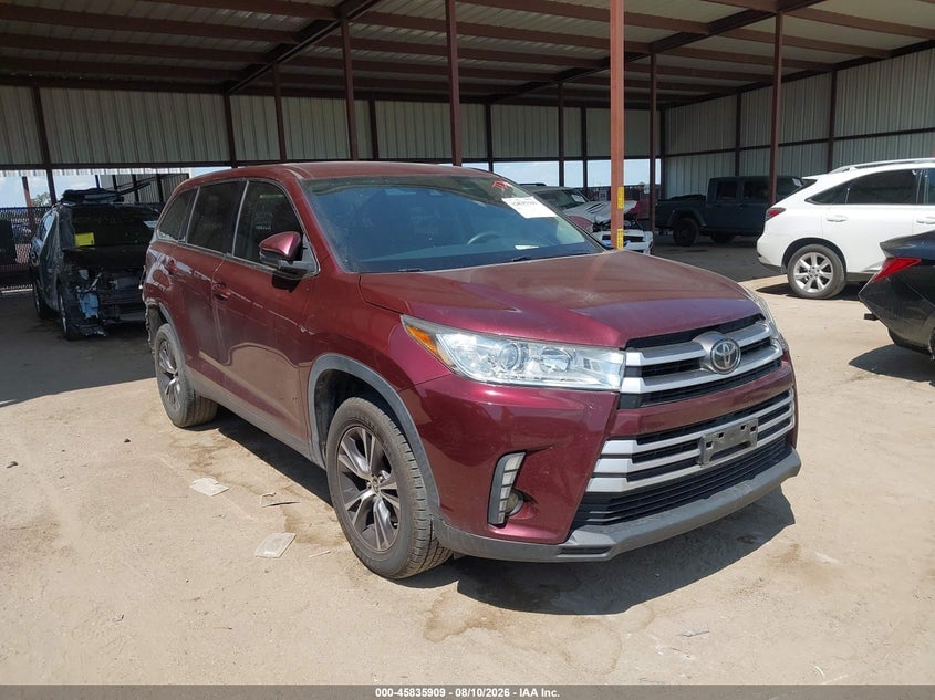 2019 TOYOTA HIGHLANDER LE | 5TDZARFH2KS059959 | UPCARS