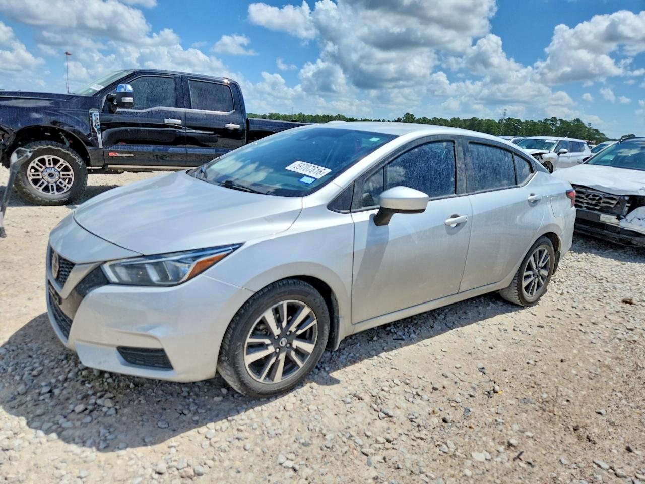 2022 NISSAN VERSA SV | 3N1CN8EVXNL840057 | UPCARS