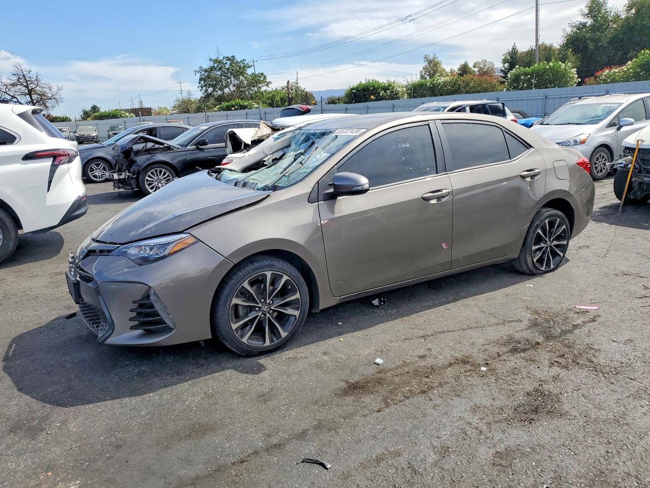 2019 TOYOTA COROLLA SE | 5YFBURHE1KP878448 | UPCARS