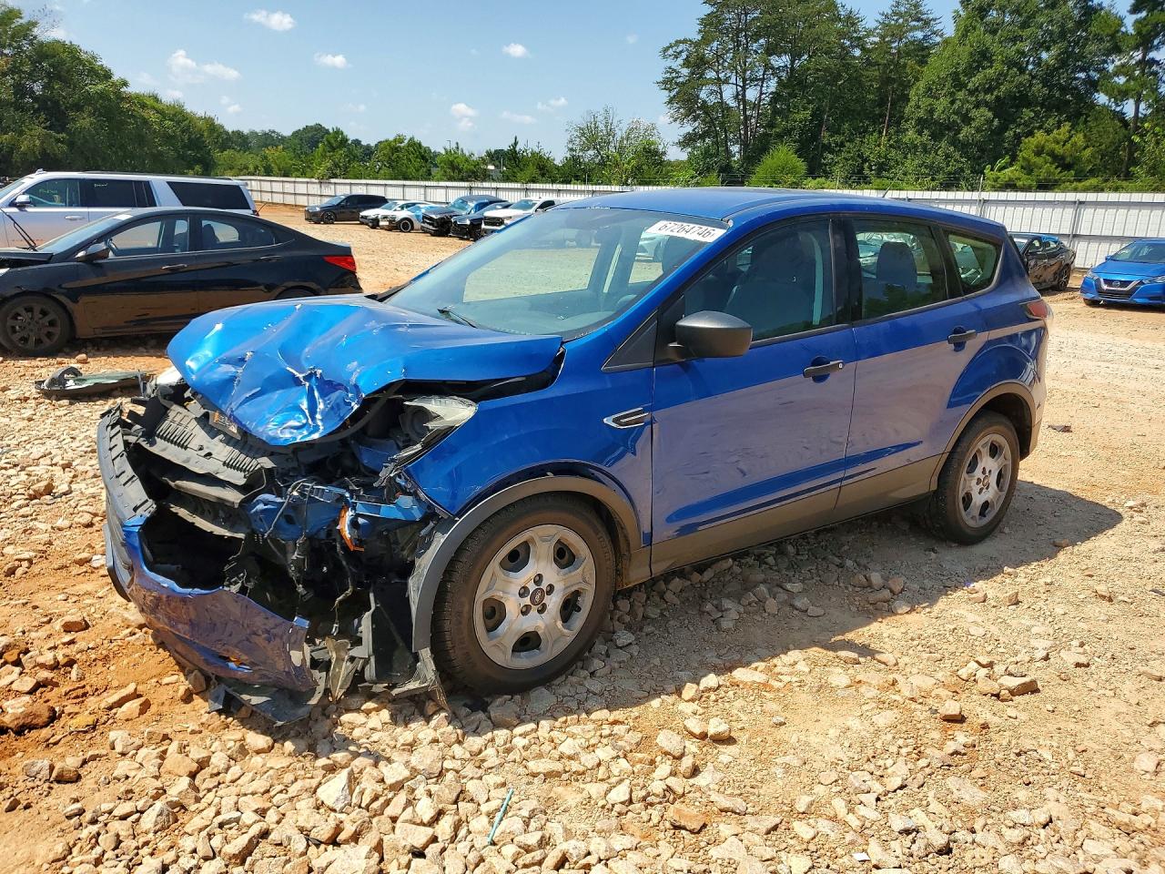 2017 FORD ESCAPE S | 1FMCU0F71HUA04452 | UPCARS