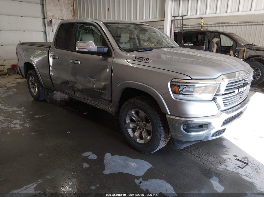 2020 RAM 1500 LARAMIE  4X4 6'4 BOX | 1C6SRFDT1LN254448 | UPCARS