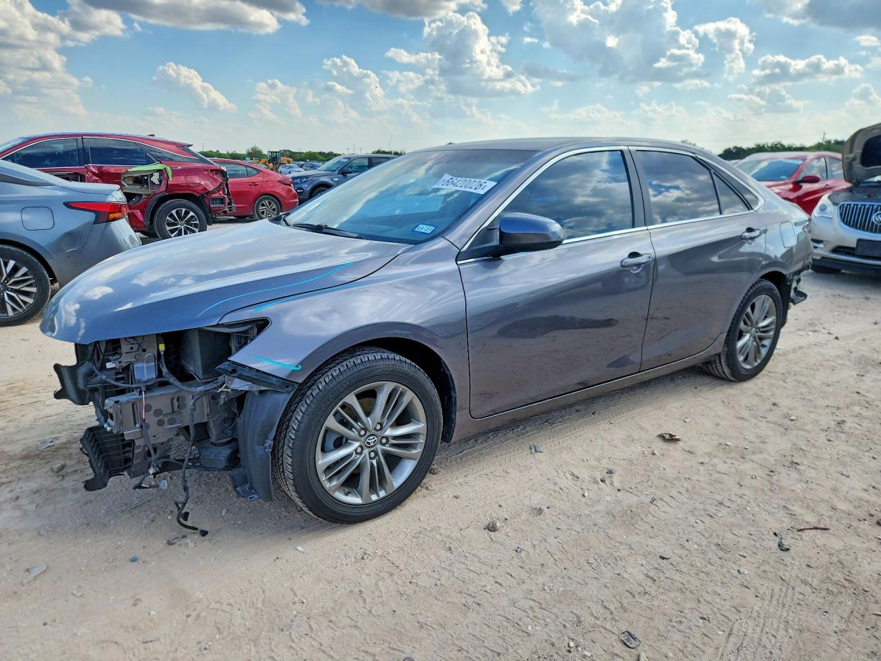 2017 TOYOTA CAMRY SE | 4T1BF1FK5HU752878 | UPCARS