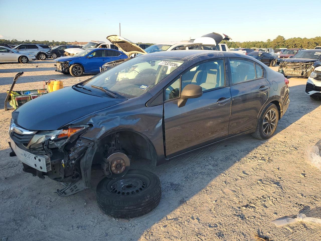 2012 HONDA CIVIC LX | 19XFB2F57CE380274 | UPCARS