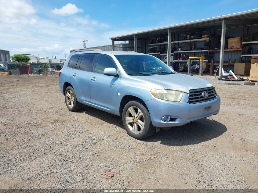 2008 TOYOTA HIGHLANDER SPORT | JTEDS43A282024321 | UPCARS