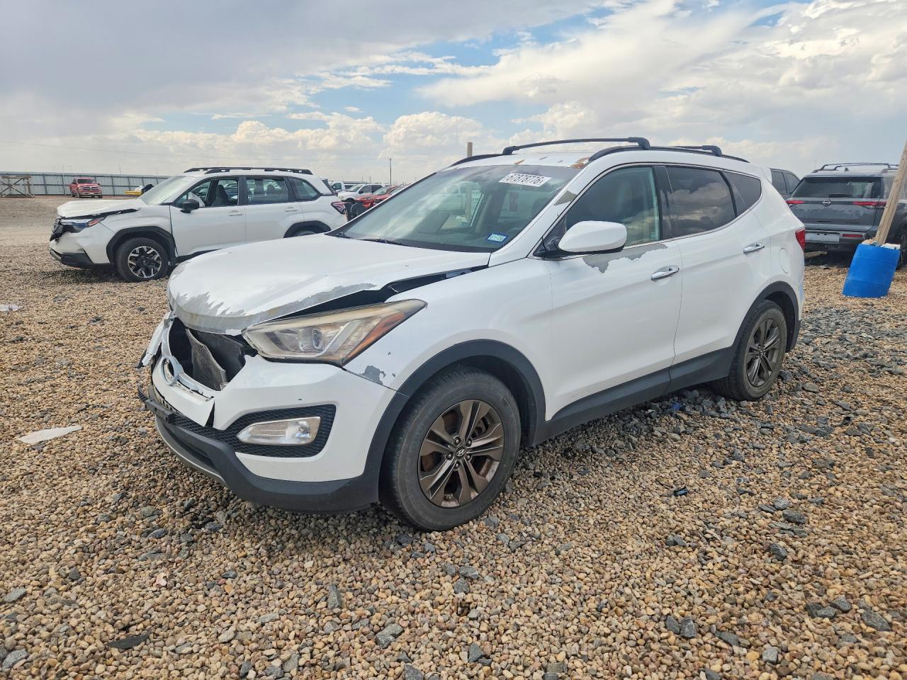 2013 HYUNDAI SANTA FE 2.4L | 5XYZU3LB6DG100209 | UPCARS