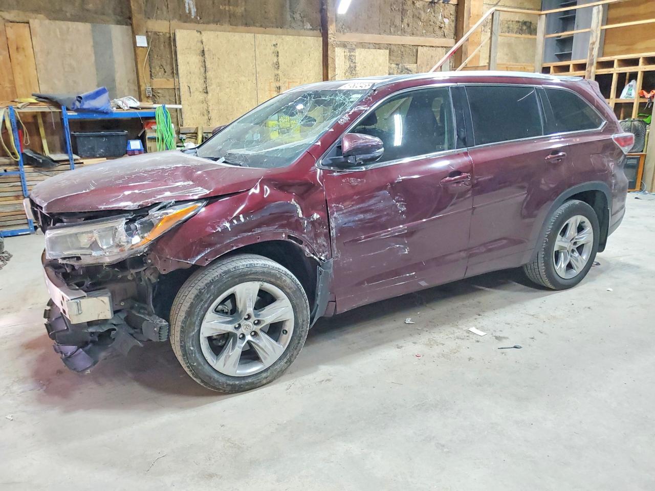 2015 TOYOTA HIGHLANDER LIMITED PLATINUM | 5TDDKRFH0FS131903 | UPCARS
