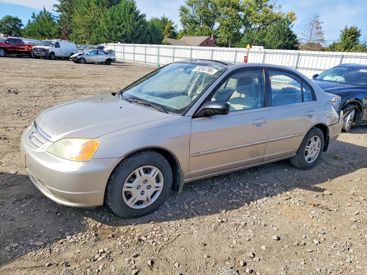 2002 HONDA CIVIC LX | 1HGES165X2L057575 | UPCARS