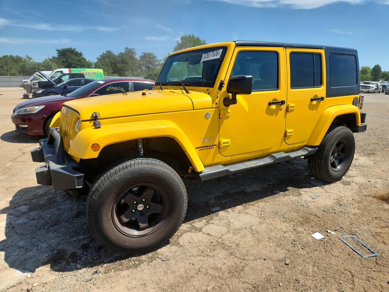 2015 JEEP WRANGLER SAHARA | 1C4HJWEG7FL547413 | UPCARS