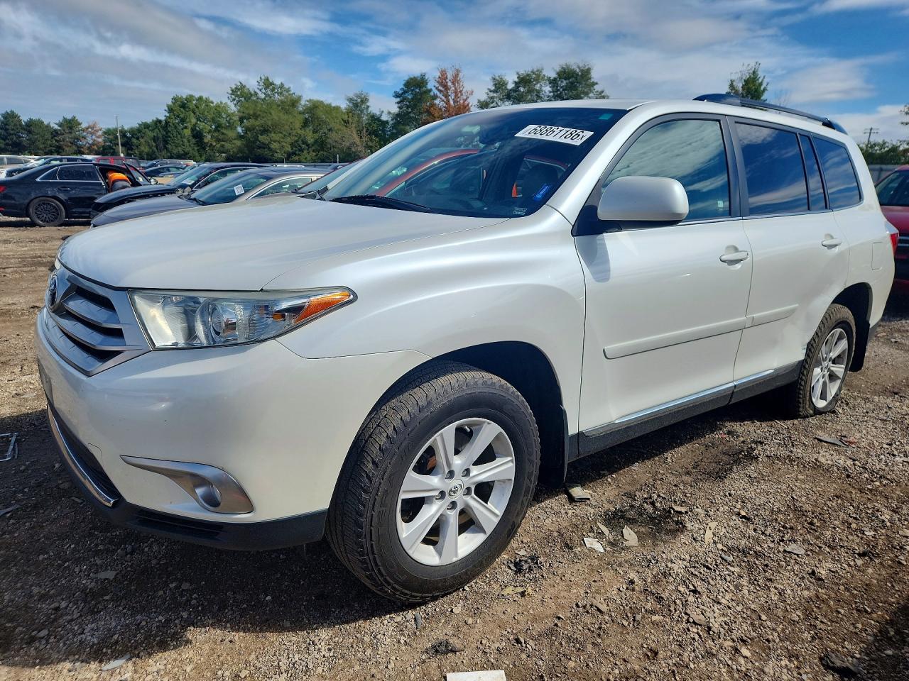 2012 TOYOTA HIGHLANDER SE | 5TDBK3EH4CS172696 | UPCARS
