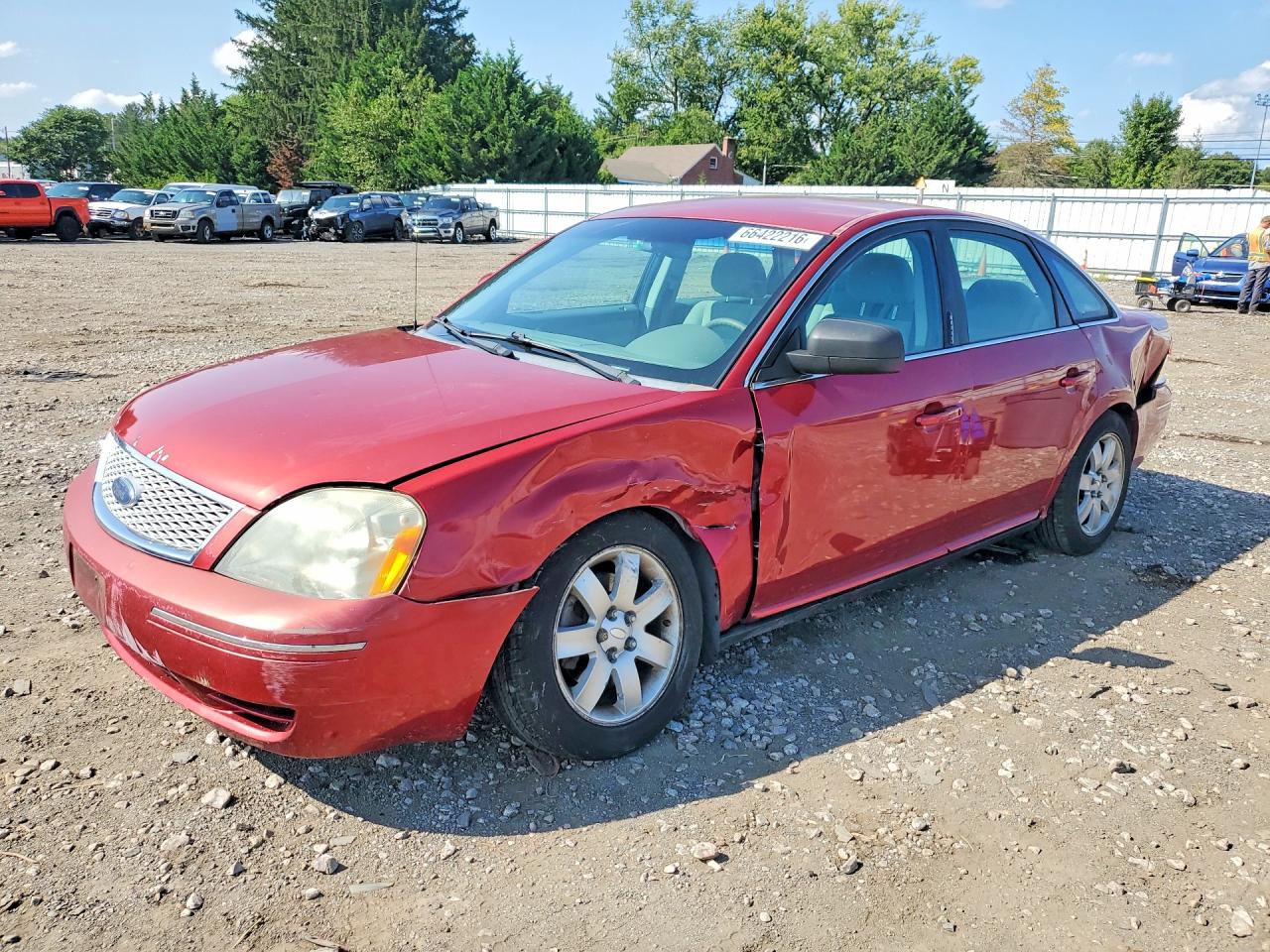 2007 FORD FIVE HUNDR SEL | 1FAHP24127G137400 | UPCARS