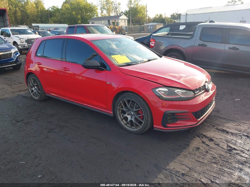 2018 VOLKSWAGEN GOLF GTI 2.0T AUTOBAHN/2.0T S/2.0T SE | 3VW547AU8JM260307 | UPCARS