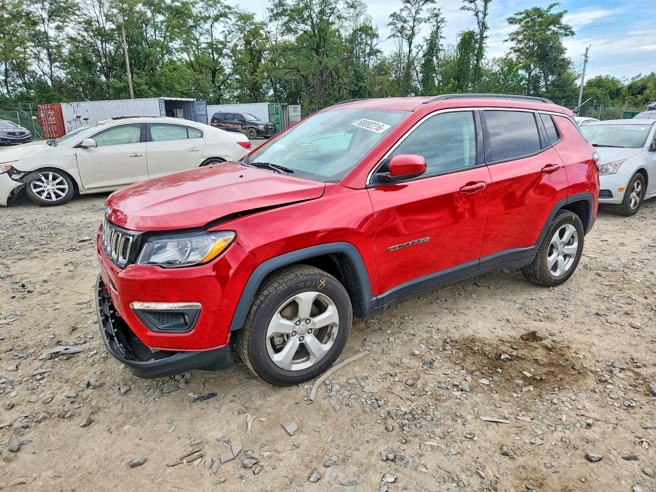 2021 JEEP COMPASS LATITUDE | 3C4NJDBB4MT557933 | UPCARS