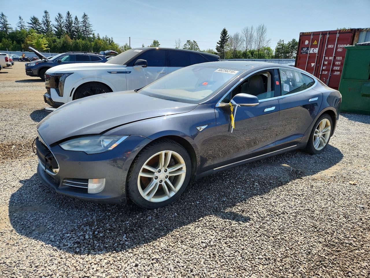 2015 TESLA MODEL S 85D | 5YJSA1H28FFP74587 | UPCARS