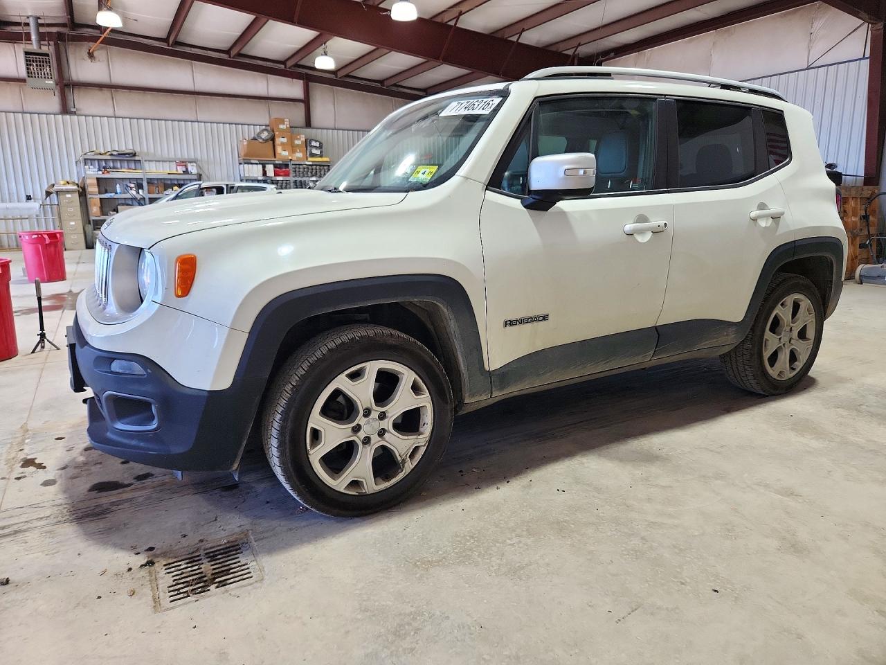 2016 JEEP RENEGADE LIMITED | ZACCJBDT4GPD10456 | UPCARS