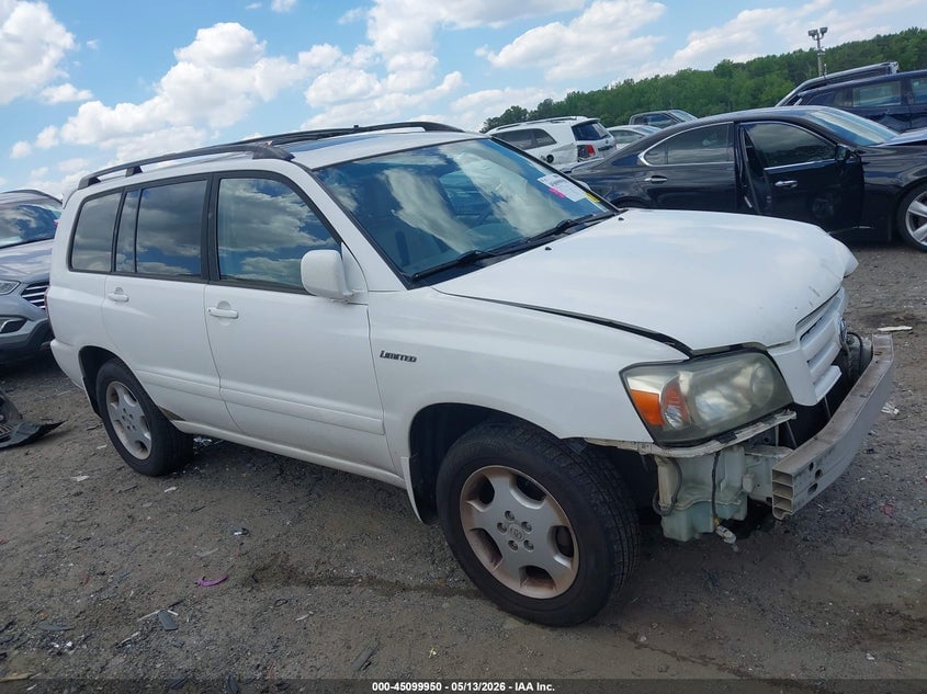 2004 TOYOTA HIGHLANDER LIMITED V6 | JTEEP21A440058277 | UPCARS