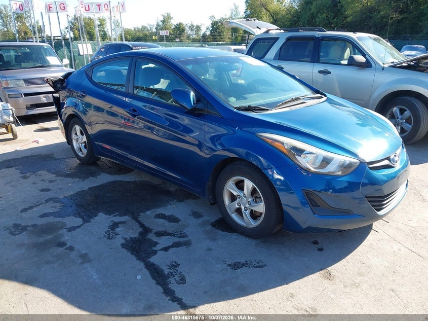 2015 HYUNDAI ELANTRA SE | KMHDH4AEXFU452739 | UPCARS