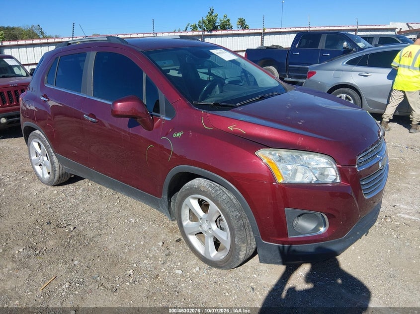 2016 CHEVROLET TRAX LTZ | 3GNCJMSB7GL264627 | UPCARS
