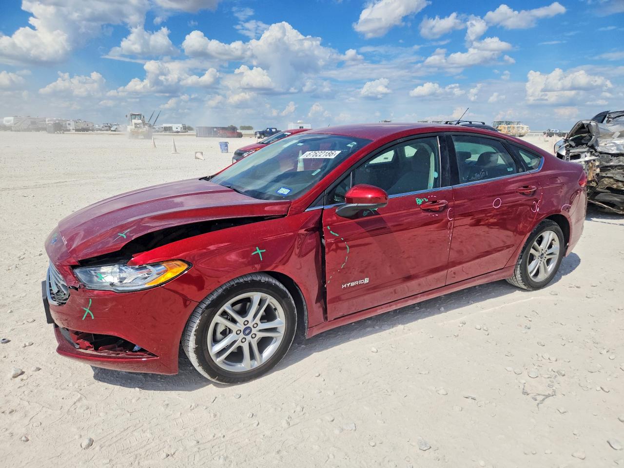 2018 FORD FUSION SE HYBRID | 3FA6P0LU8JR208719 | UPCARS