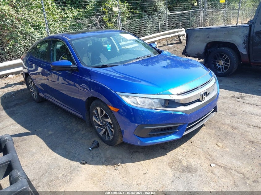 2017 HONDA CIVIC EX | 2HGFC2F74HH511737 | UPCARS