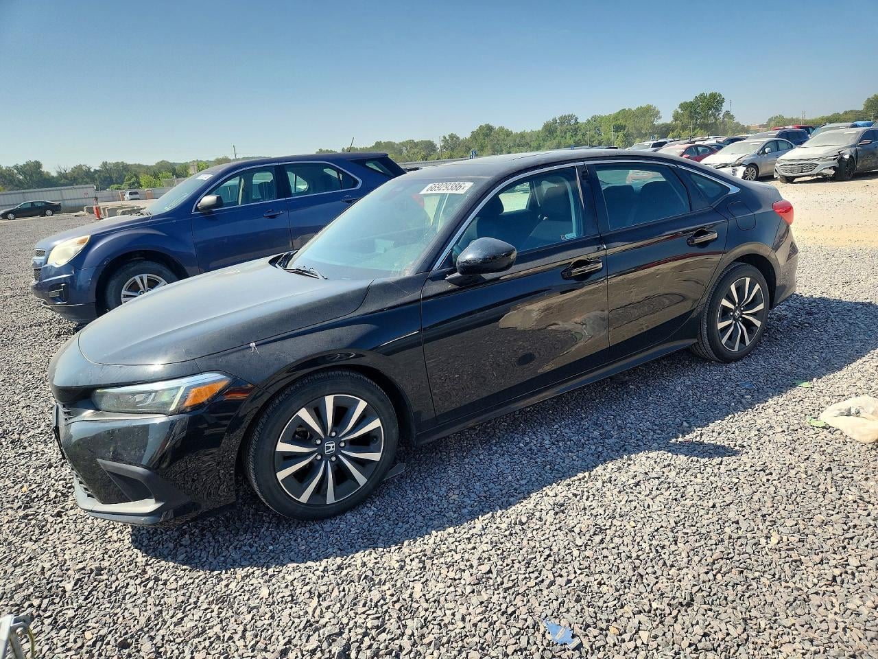 2022 HONDA CIVIC EX | 2HGFE1F75NH310557 | UPCARS