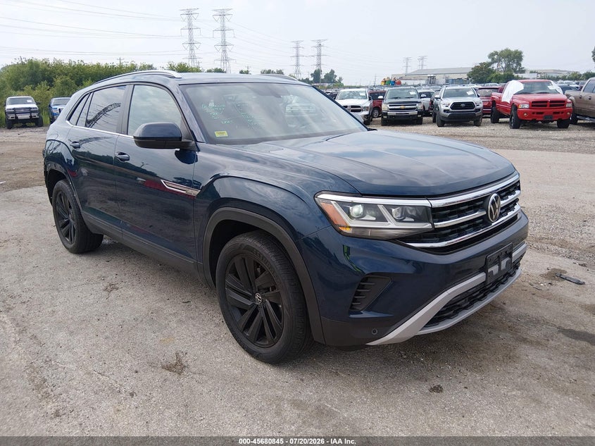 2022 VOLKSWAGEN ATLAS CROSS SPORT 3.6L V6 SE W/TECHNOLOGY | 1V2KE2CA7NC200274 | UPCARS