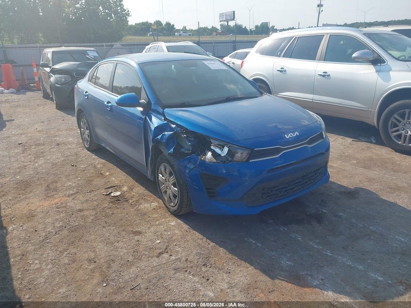 2022 KIA RIO S | 3KPA24AD8NE507573 | UPCARS