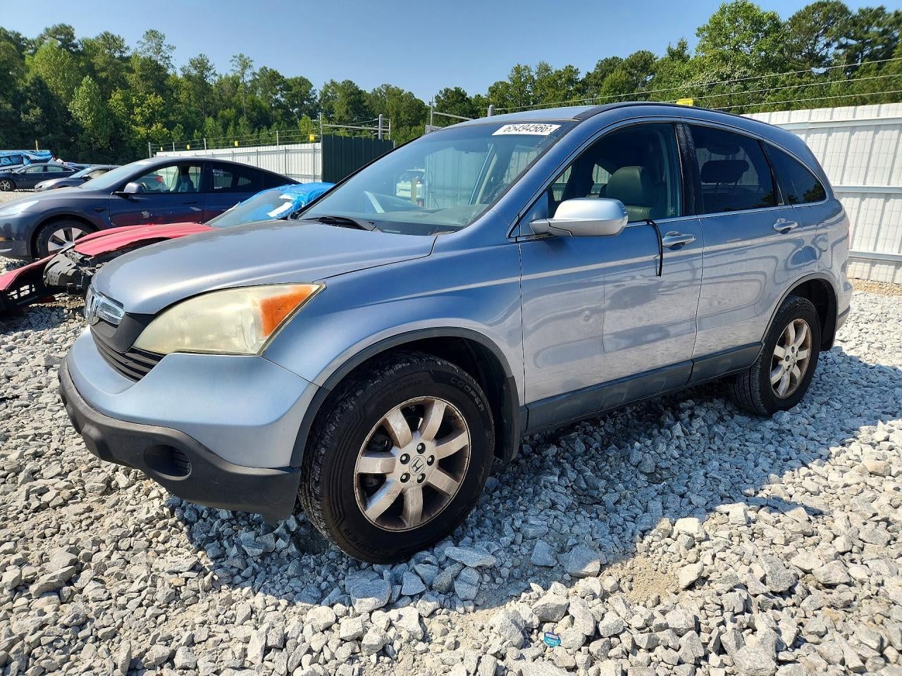 2007 HONDA CRV EXL | JHLRE38747C045577 | UPCARS