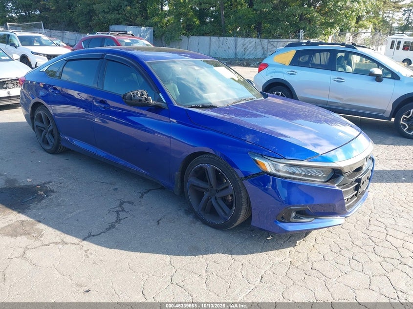 2022 HONDA ACCORD SPORT 2.0T | 1HGCV2F31NA012902 | UPCARS