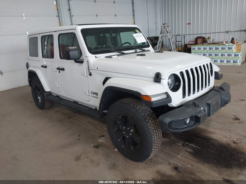 2022 JEEP WRANGLER UNLIMITED SAHARA ALTITUDE 4X4 | 1C4HJXEG3NW112598 | UPCARS