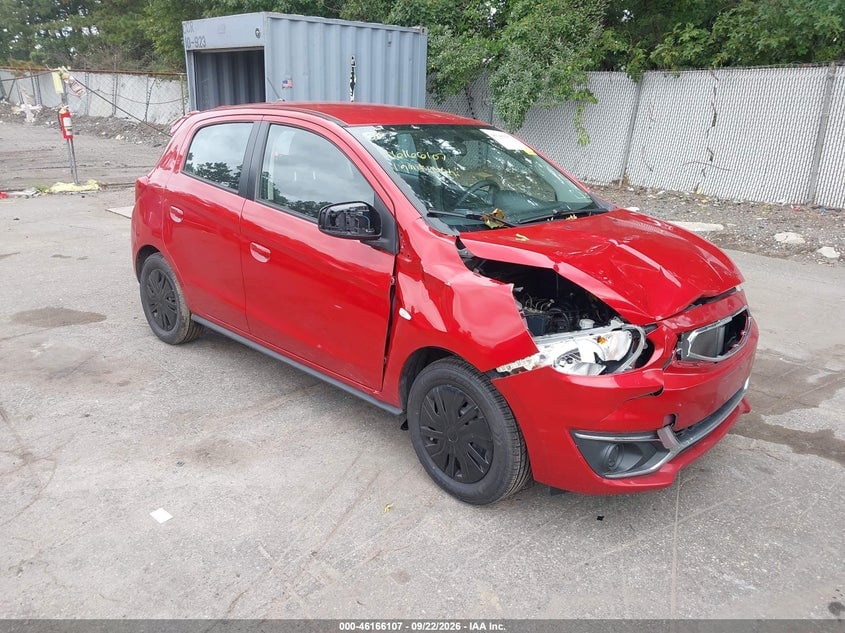 2019 MITSUBISHI MIRAG ES | ML32A3HJ0KH003931 | UPCARS