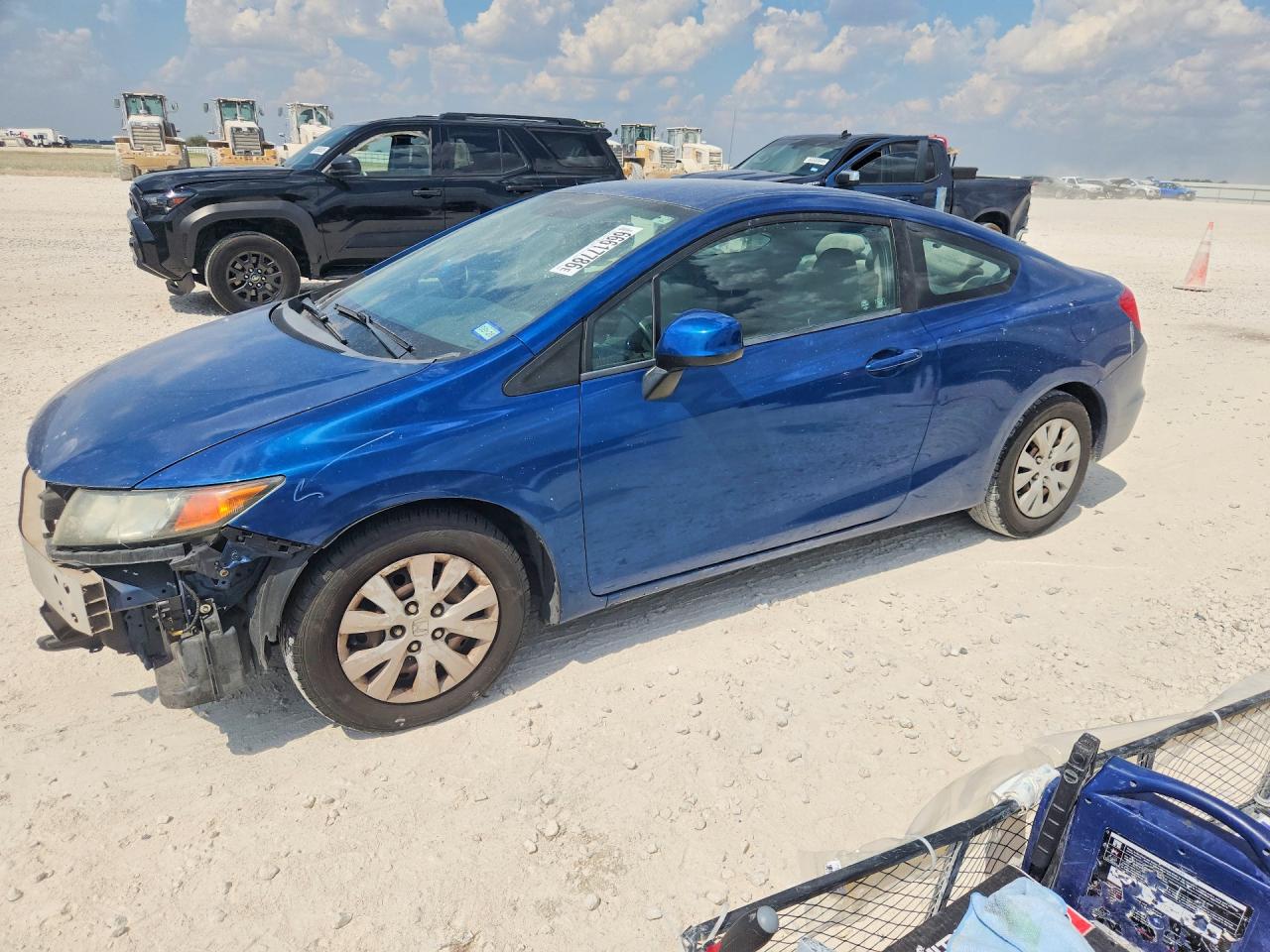 2012 HONDA CIVIC LX | 2HGFG3B53CH533395 | UPCARS