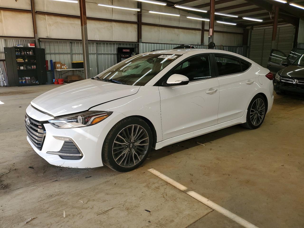 2018 HYUNDAI ELANTRA SPORT | KMHD04LBXJU678430 | UPCARS