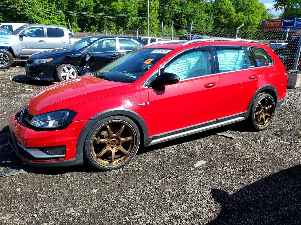 2017 VOLKSWAGEN GOLF S | 3VWH17AU4HM506835 | UPCARS