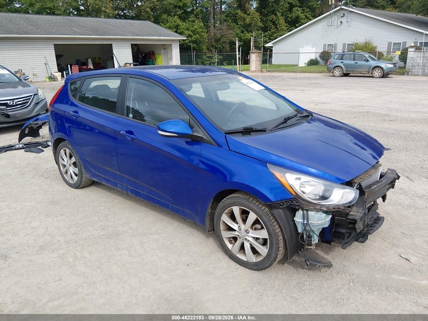 2013 HYUNDAI ACCENT SE | KMHCU5AE6DU078382 | UPCARS