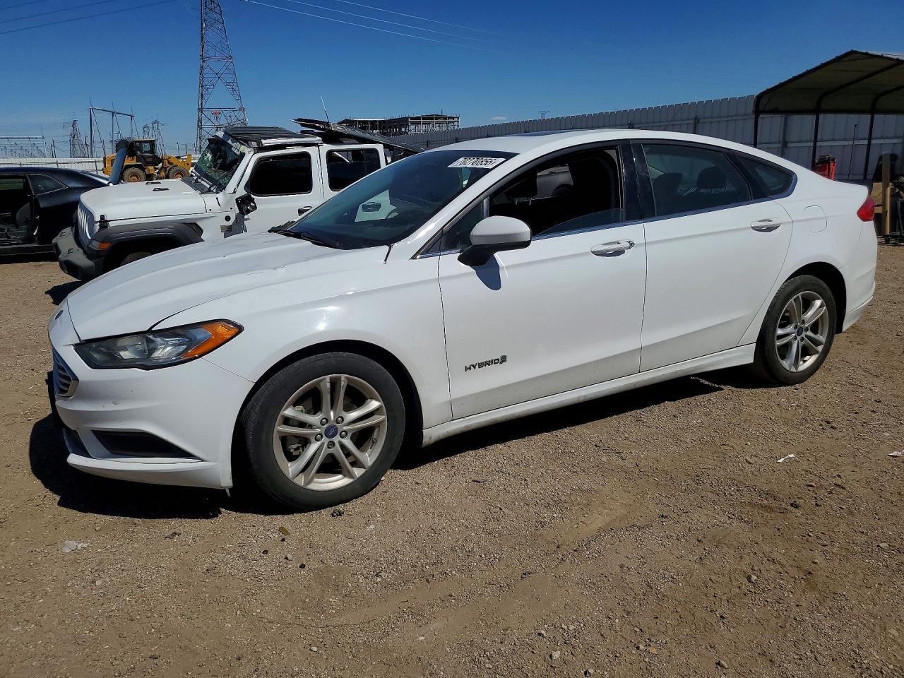 2018 FORD FUSION SE HYBRID | 3FA6P0LUXJR116317 | UPCARS