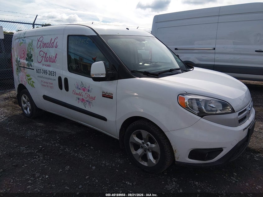2015 RAM PROMASTER CITY SLT | ZFBERFDT7F6A44348 | UPCARS